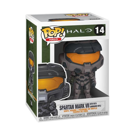 Halo Infinite - Spartan Mark VII with Vakara 78 Commando Rifle Pop! Vinyl - Gametraders Modbury Heights