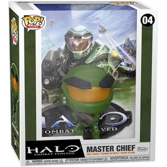 Halo - Master Chief Metallic US Exclusive Pop! Vinyl Cover - Gametraders Modbury Heights