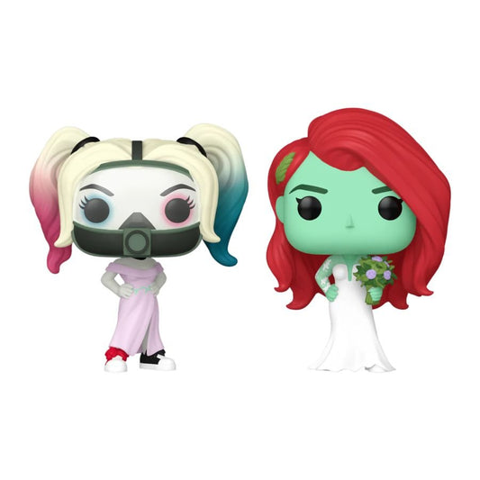 Harley Quinn: Animated - Harley Quinn & Poison Ivy Wedding US Exclusive Pop! Vinyl 2 - Pack - Gametraders Modbury Heights