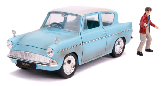 Harry Potter - 1959 Ford Anglia 1:24 Hollywood Ride Diecast Vehicle - Gametraders Modbury Heights