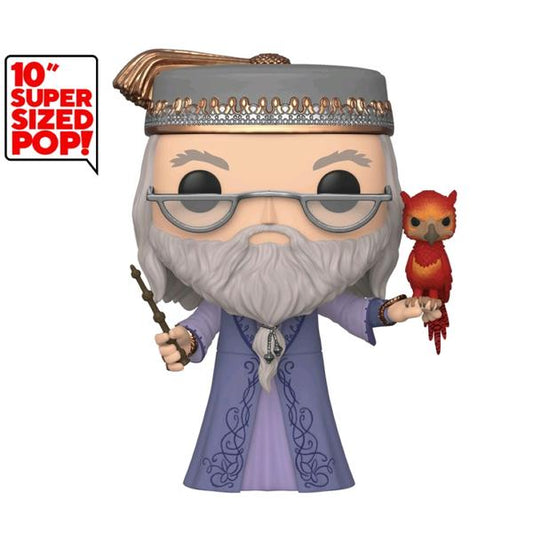 Harry Potter - Dumbledore with Fawkes 10" Pop! Vinyl - Gametraders Modbury Heights