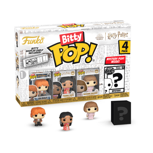 Harry Potter: GoF - Ron Bitty Pop! Vinyl 4PK - Gametraders Modbury Heights