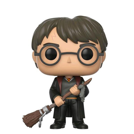 Harry Potter - Harry with Firebolt US Exclusive Pop! Vinyl - Gametraders Modbury Heights