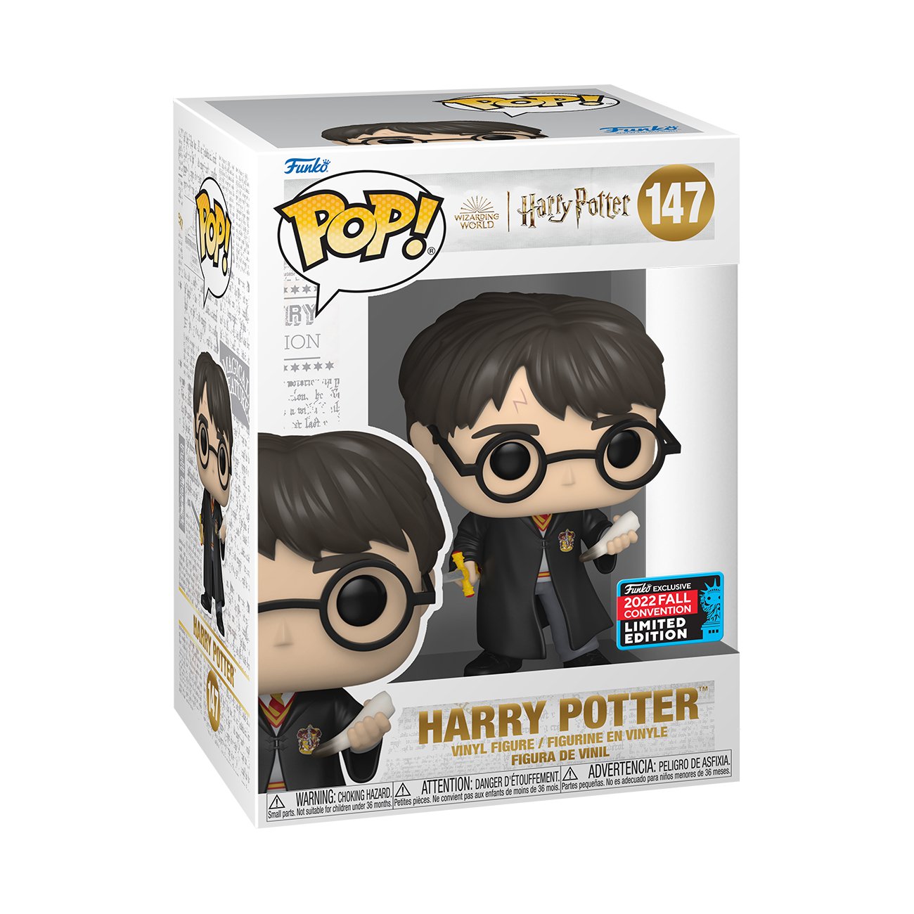 Harry Potter - Harry w/sword & Fang Pop! Vinyl NY22 - Gametraders Modbury Heights