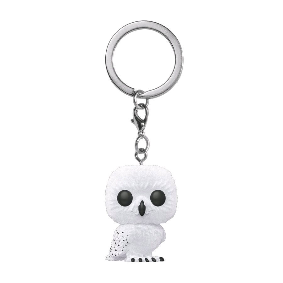 Harry Potter - Hedwig Flocked Pocket Pop! Vinyl Keychain - Gametraders Modbury Heights
