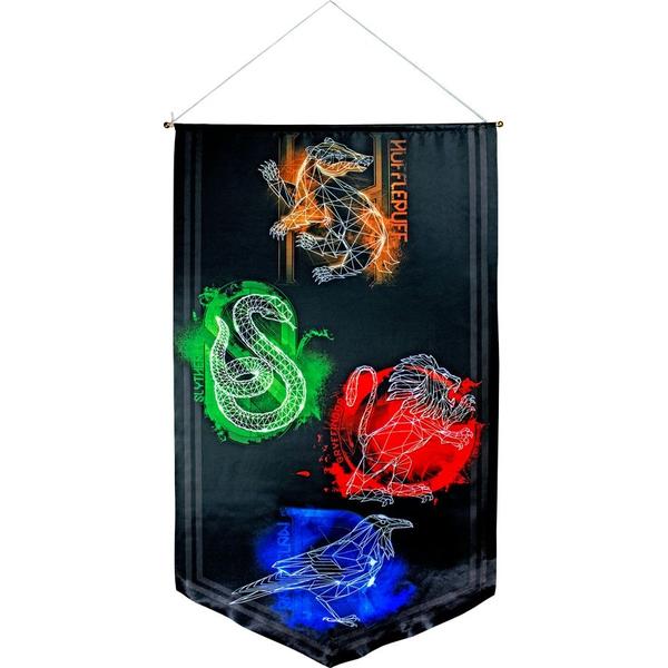 Harry Potter House Crests Banner - Gametraders Modbury Heights
