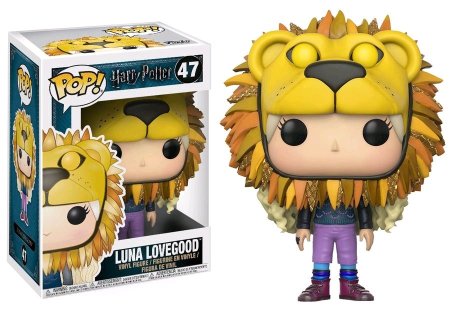 Harry Potter - Luna Lovegood with Lion Head Pop! Vinyl - Gametraders Modbury Heights