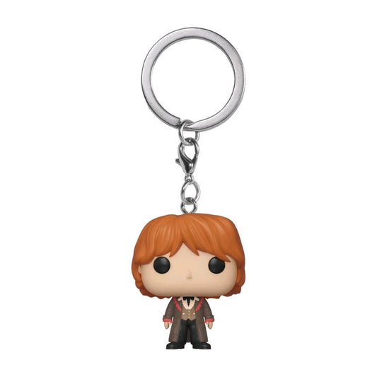Harry Potter - Ron Weasley Yule Pocket Pop! Vinyl Keychain - Gametraders Modbury Heights