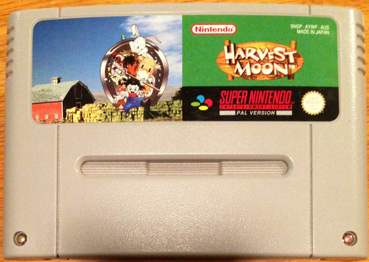 Harvest Moon SNES Cartridge Only - Gametraders Modbury Heights