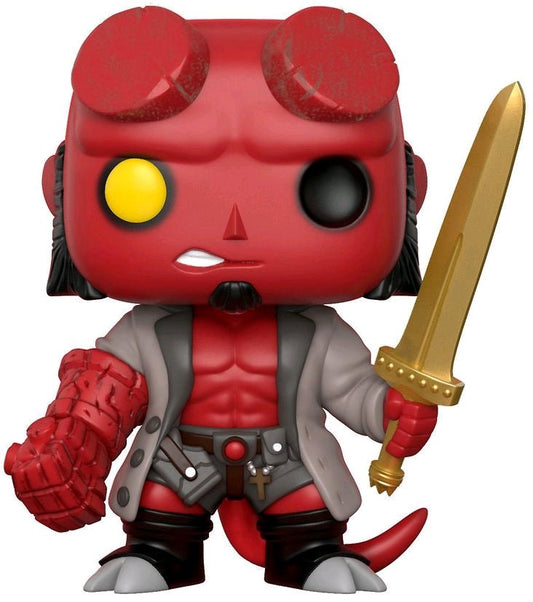 Hellboy - Hellboy with Sword US Exclusive Pop! Vinyl - Gametraders Modbury Heights