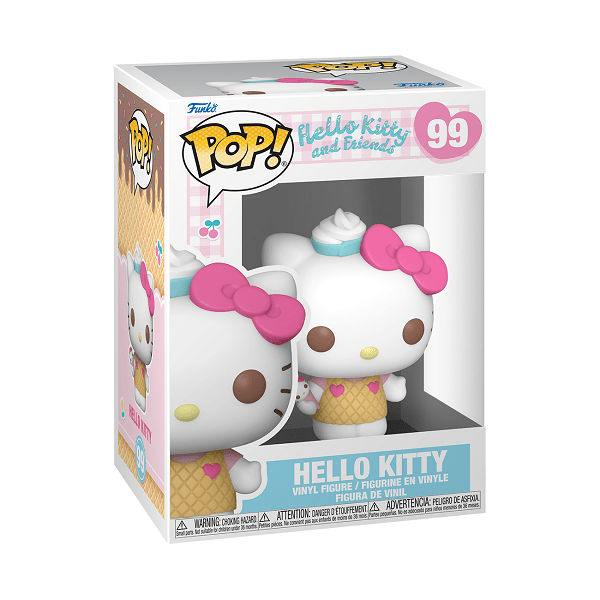Hello Kitty - Hello Kitty (Ice - cream Cone) Pop! Vinyl - Gametraders Modbury Heights