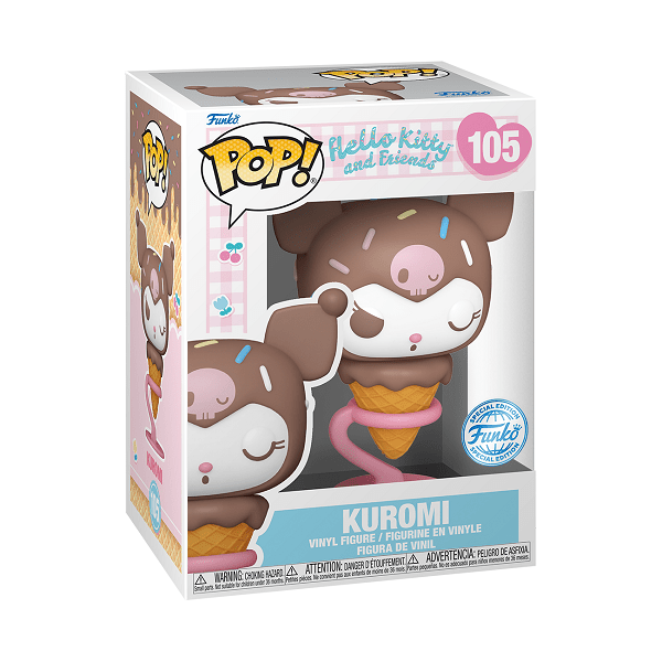 Hello Kitty - Kuromi (Ice Cream Cone) Ex Pop! Vinyl - Gametraders Modbury Heights