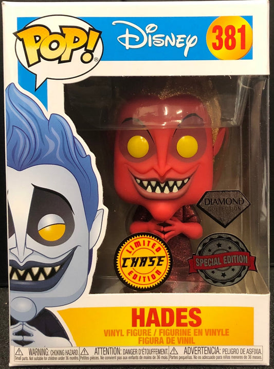 Hercules - Hades Diamond Glitter US Exclusive Chase Pop! Vinyl - Gametraders Modbury Heights
