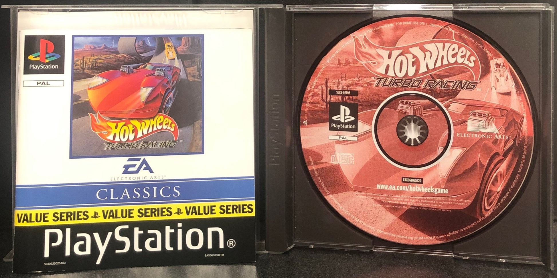 Hot Wheels Turbo Racing PS1 - Gametraders Modbury Heights