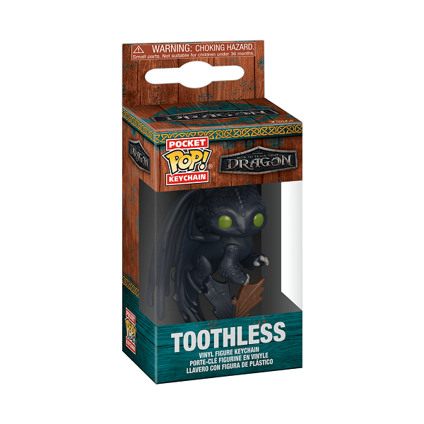 How To Train Your Dragon - (2025) - Toothless Pop! Vinyl Keychain - Gametraders Modbury Heights