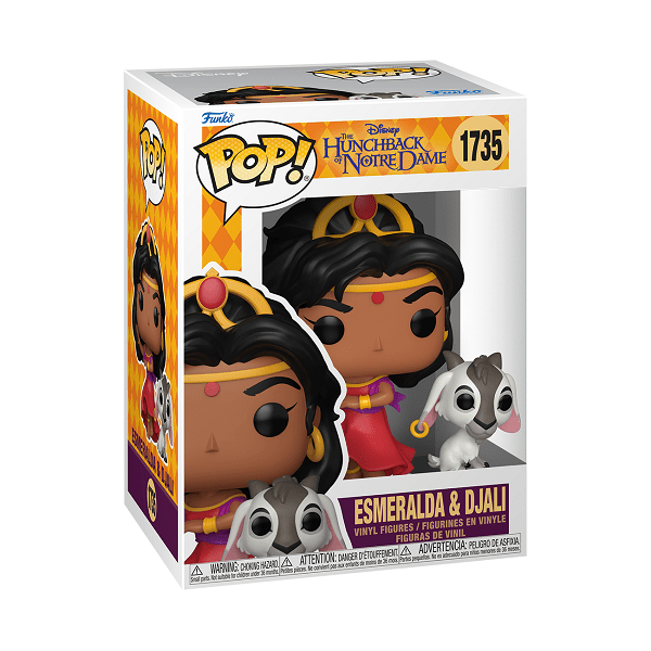 Hunchback of Notre Dame - Esmeralda & Djali Pop! Vinyl - Gametraders Modbury Heights