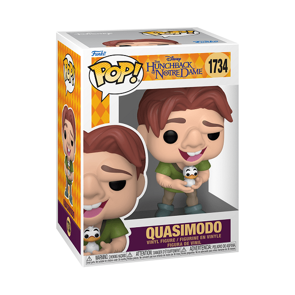 Hunchback of Notre Dame - Quasimodo w/Bird Pop! Vinyl - Gametraders Modbury Heights