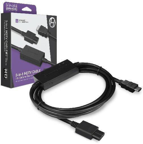 Hyperkin 3-In-1 HDTV Cable For SNES/N64/GameCube - Gametraders Modbury Heights