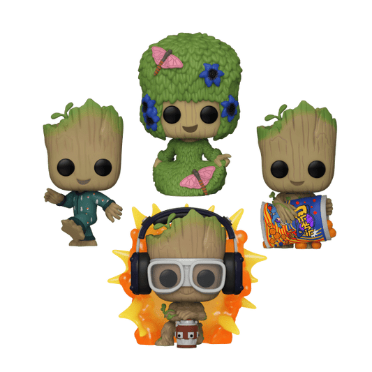 I Am Groot - I Am Groot GW Pop! Vinyl 4PK - Gametraders Modbury Heights