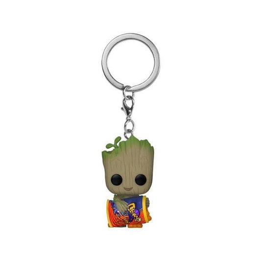 I Am Groot (TV) - Groot Cheese Puffs Pop! Vinyl Keychain - Gametraders Modbury Heights