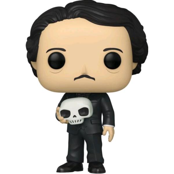 Icons - Edgar Allen Poe with Skull Glow US Exclusive Pop! Vinyl - Gametraders Modbury Heights