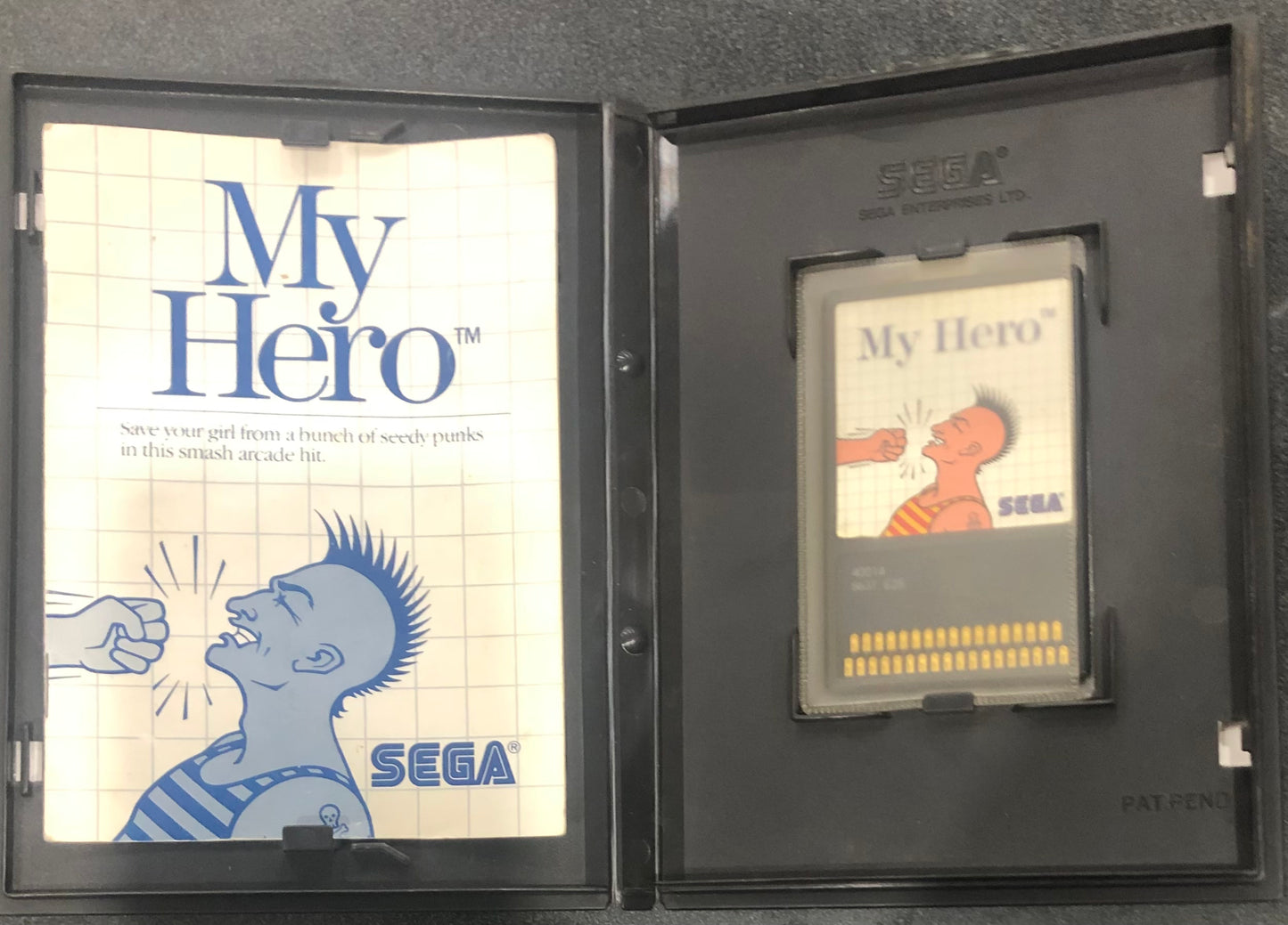 My Hero The Sega Card Master System