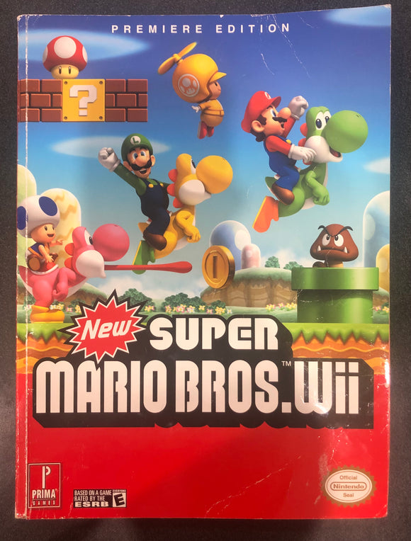 New Super Mario Bros. Wii Premiere Edition Guide (Pre-Played)