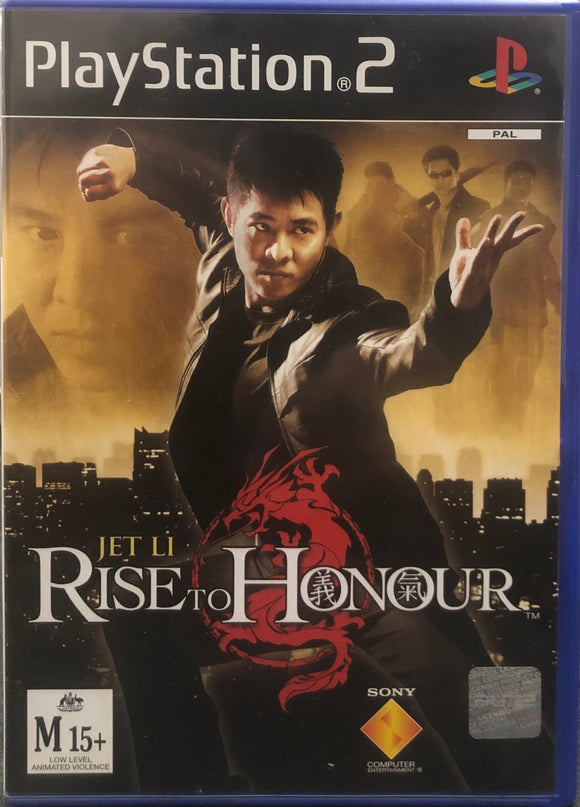 Jet Li Rise To Honour PS2