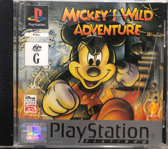 Mickey's Wild Adventure PS1