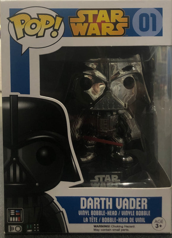 Star Wars - Darth Vader 01 Chrome Pop Vinyl