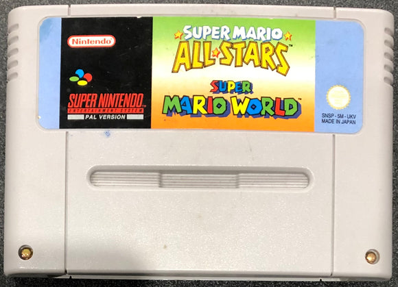 Super Mario All Stars + Super Mario World SNES Cartridge Only