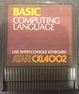 Basic Computer Language Atari CXL4002