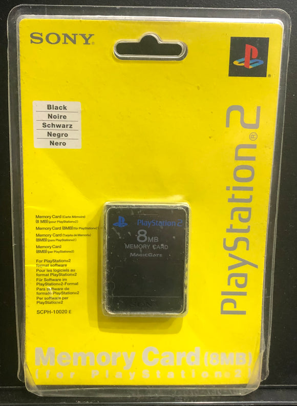 Sony Playstation 2 8MB Genuine Memory Card Sealed