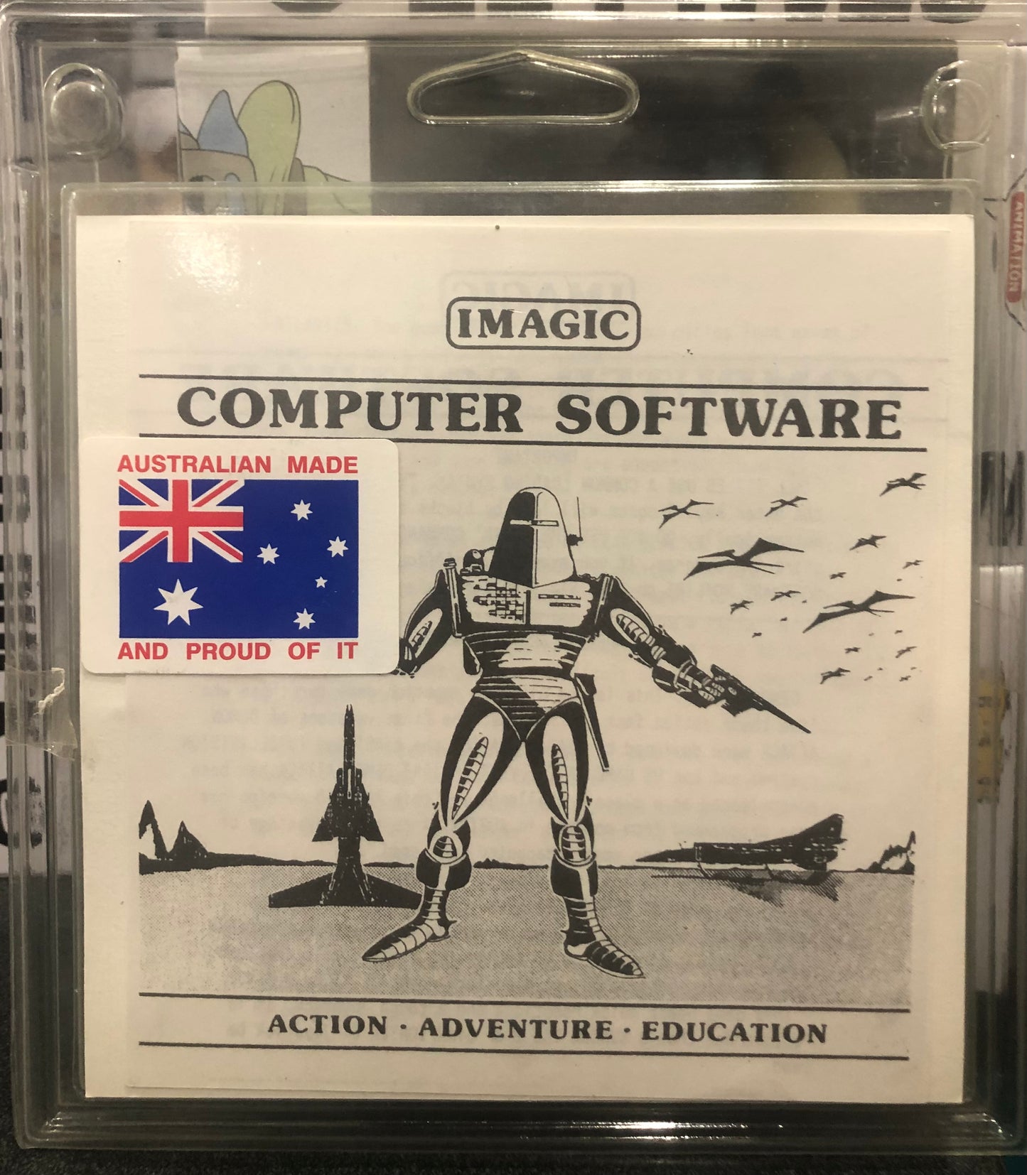 Amstrad 464 Demon Attack Vintage Cassette