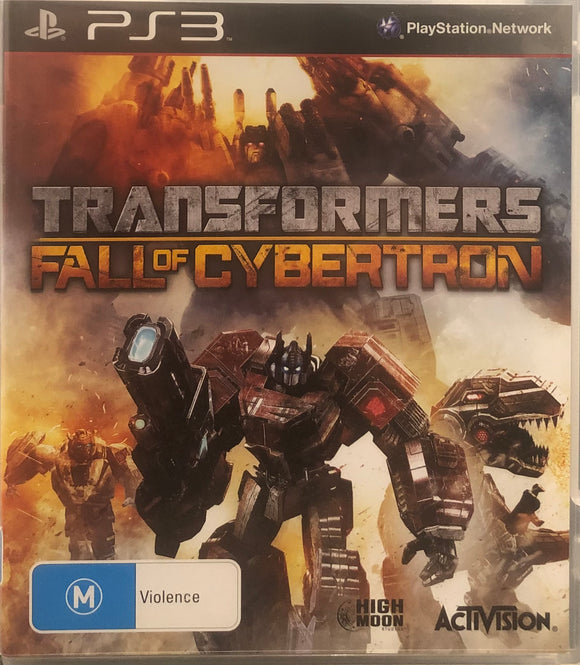 Transformers Fall Of Cybertron PS3