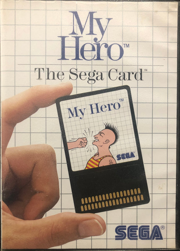 My Hero The Sega Card Master System