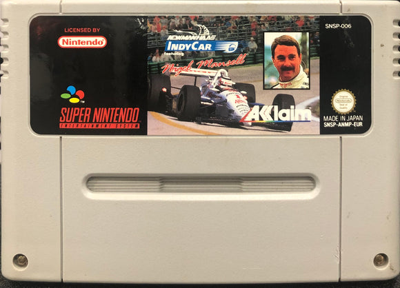 Indy Car Featuring Nigel Mansell SNES