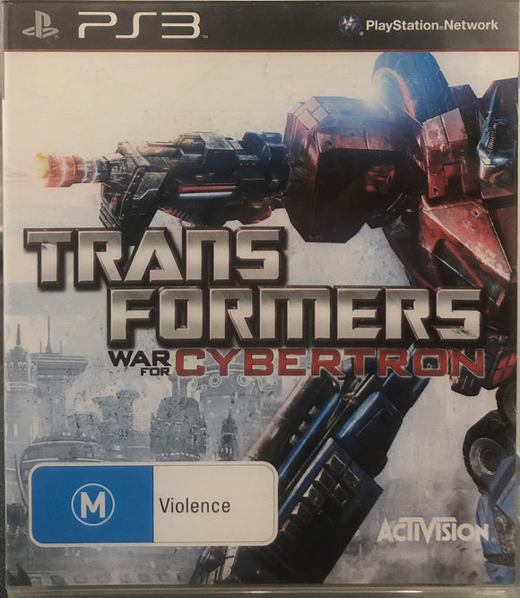Transformers War For Cybertron PS3
