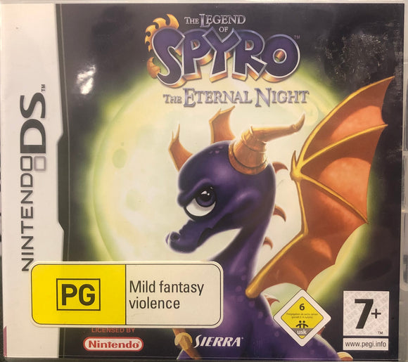 The Legend Of Spyro The Eternal Night DS