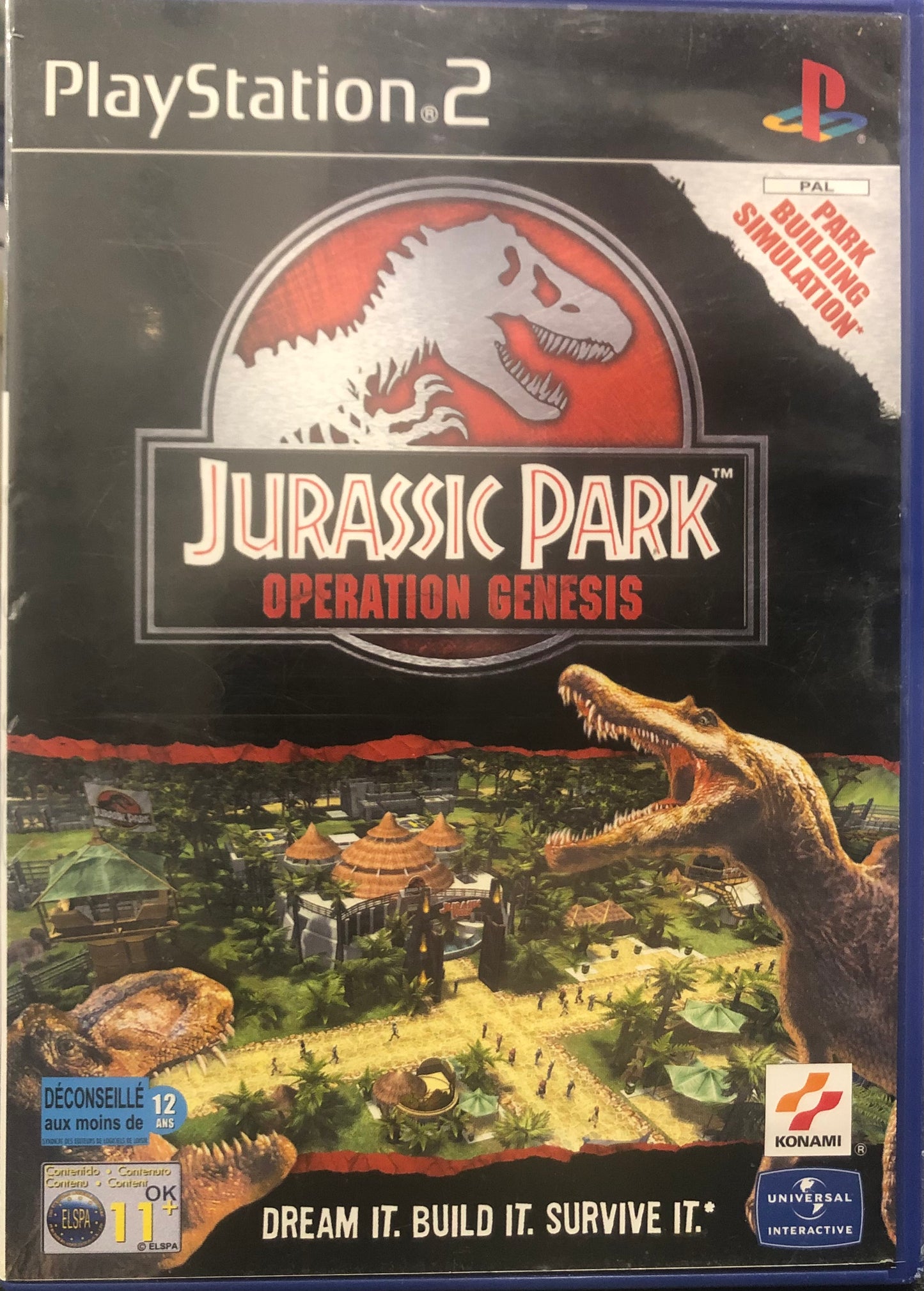 Jurassic Park Operation Genesis PS2