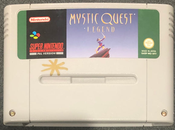 Mystic Quest Legend SNES
