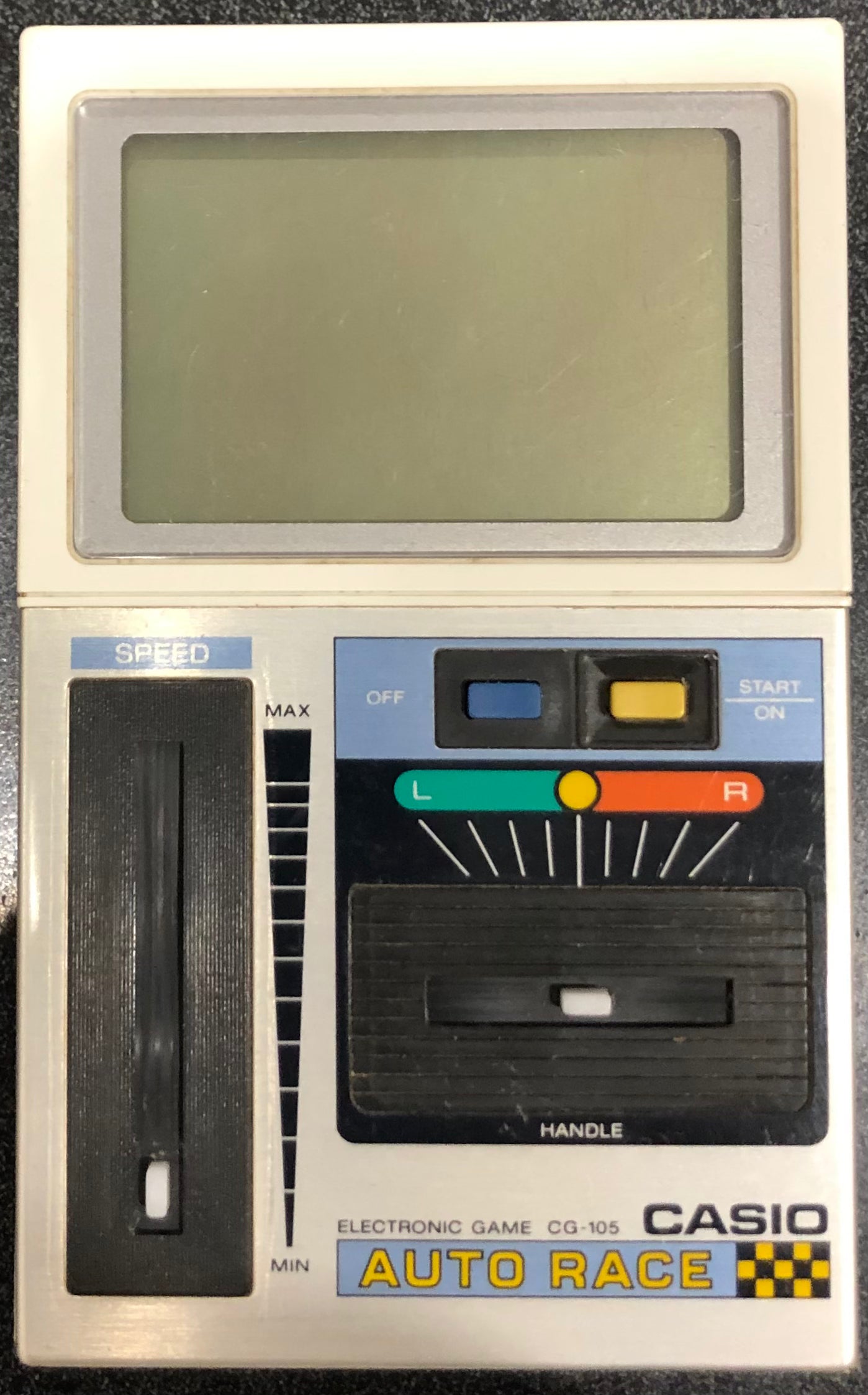 Casio Auto Race 1982 Electronic Game CG-105