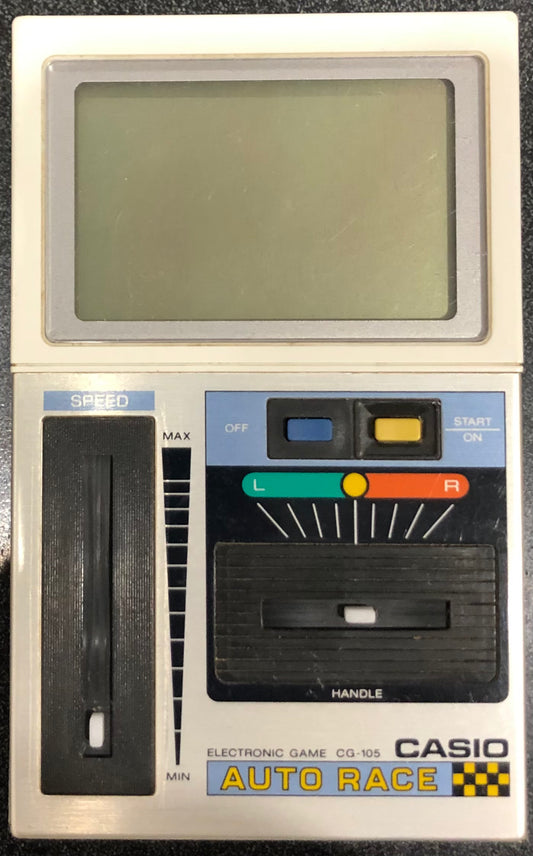 Casio Auto Race 1982 Electronic Game CG-105