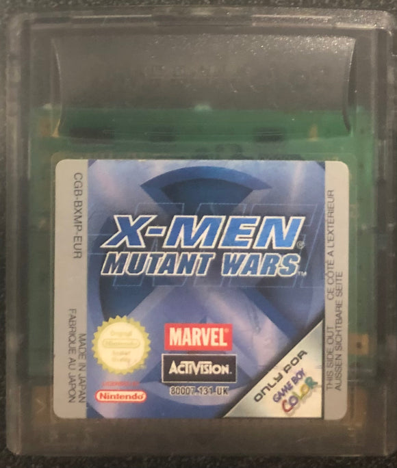 X-Men Mutant Wars Gameboy Color (Cart Only)
