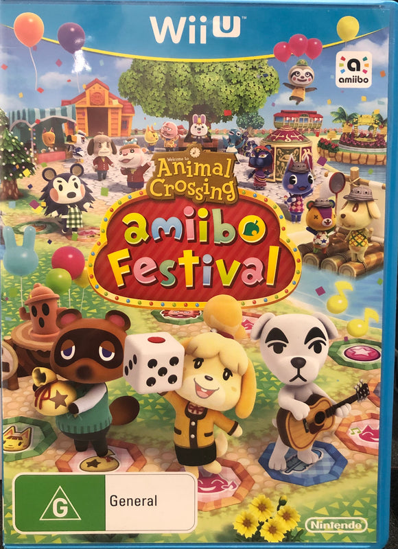Animal Crossing Amiibo Festival WiiU (Game Only)