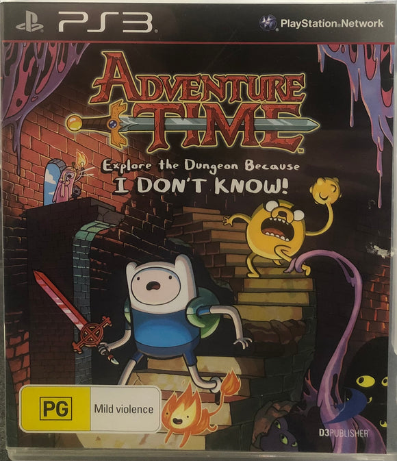 Adventure Time Explore The Dungeon Because I Don't Know! PS3