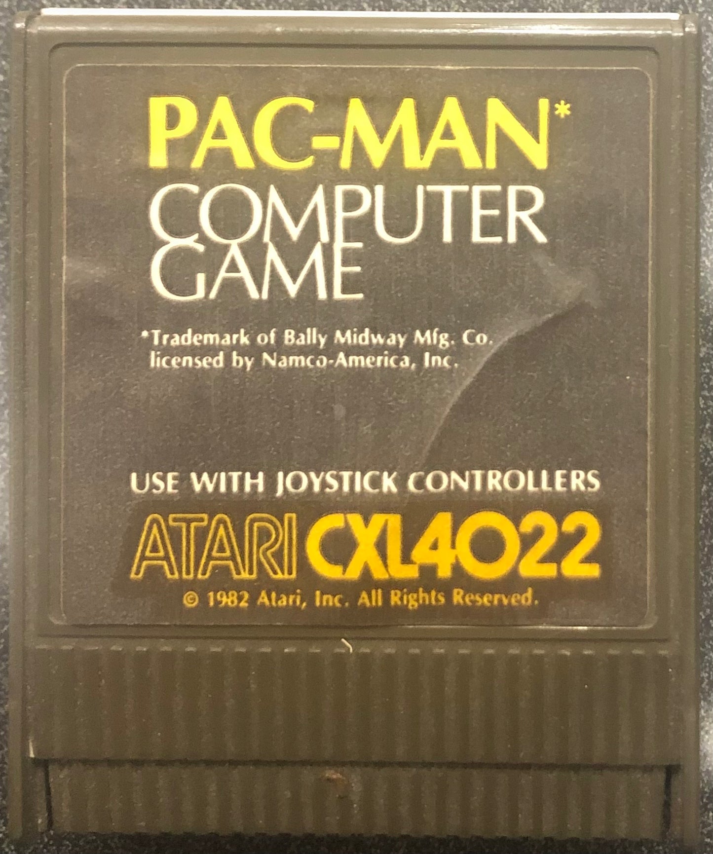 Pac-Man Computer Game Atari CXL4022