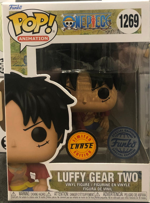One Piece - Luffy Gear Two US Exclusive CHASE Pop! Vinyl