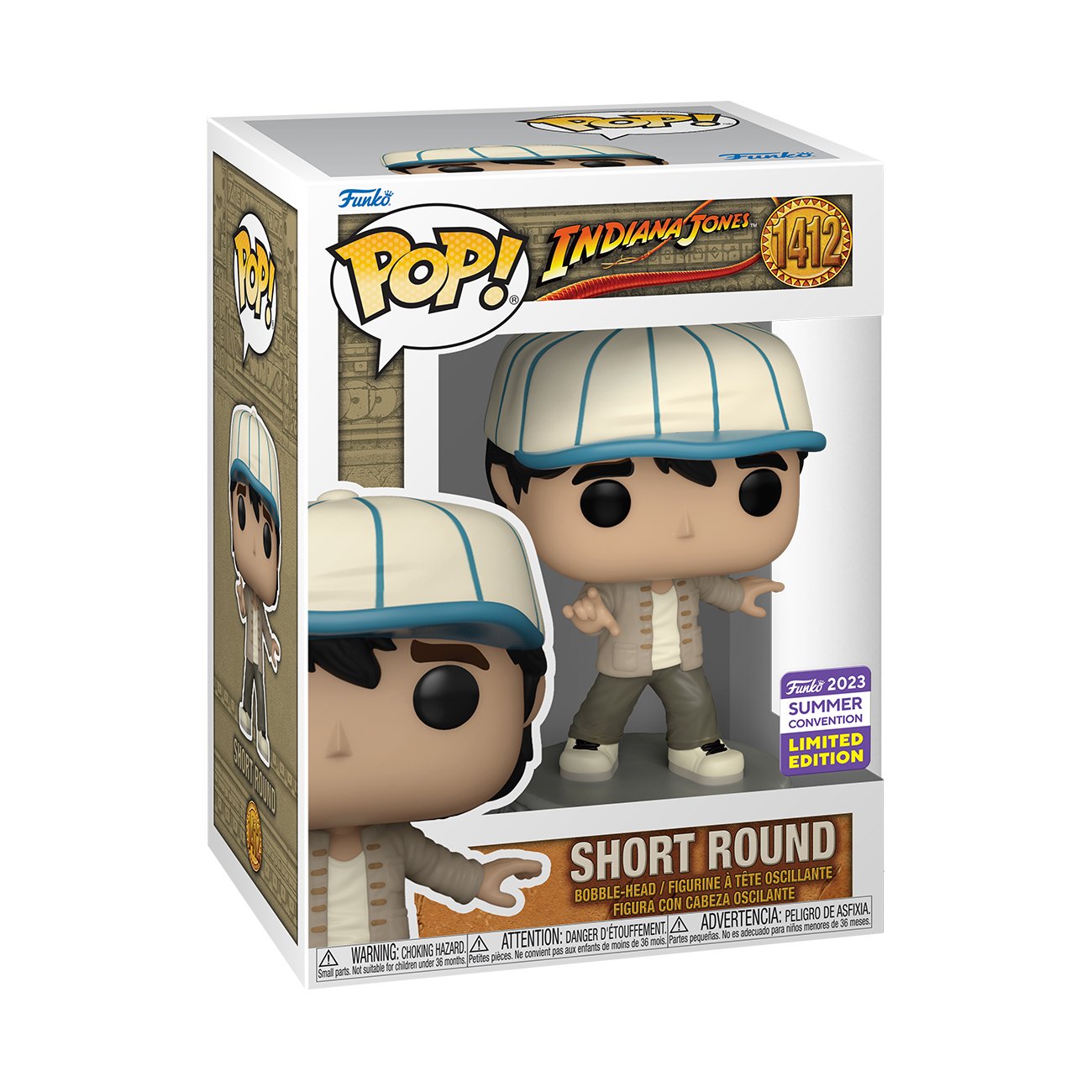 Indiana Jones: ToD - Short Round Pop! Vinyl SD23 - Gametraders Modbury Heights