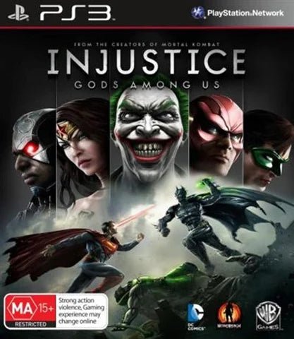 Injustice Gods Among Us PS3 - Gametraders Modbury Heights